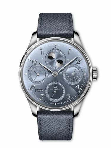 IWC Portugieser Perpetual Calendar 44 White Gold / Ice Blue IW5037-03 (IW503703)